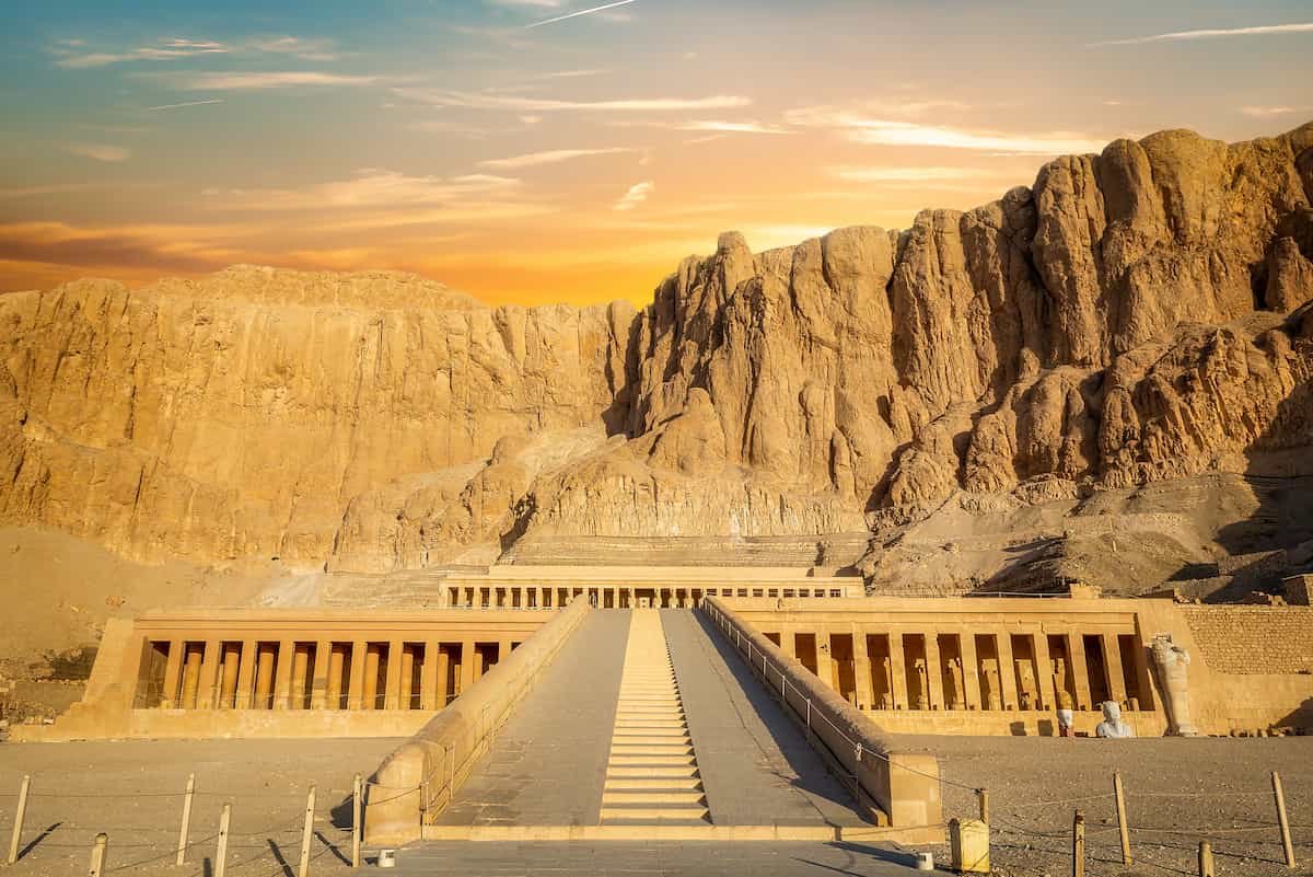 Solar Eclipse Luxor Egypt
