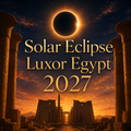 Solar Eclipse Luxor Egypt