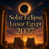 Solar Eclipse Luxor Egypt