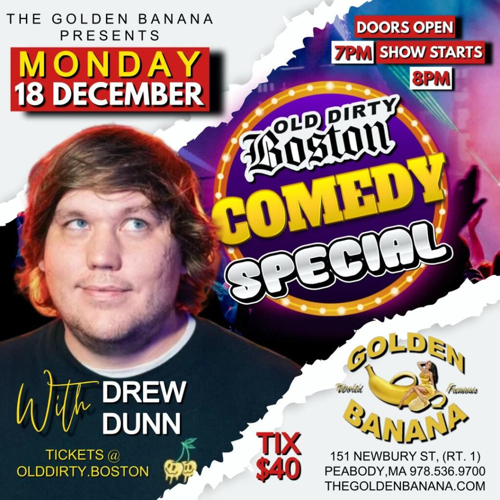 ODB Comedy Drew Dunn at the World Famous Golden Banana