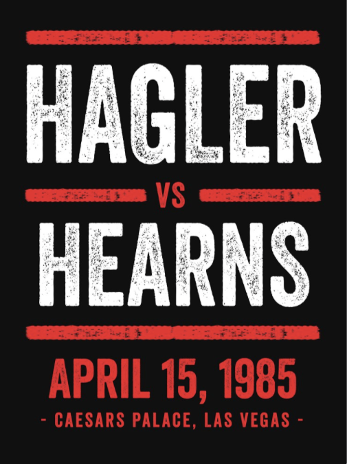 Hagler x Hearns Shirt Black