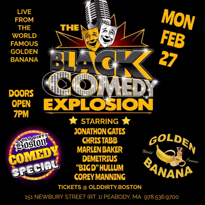 Black Comedy Explosion Live at the Golden Banana